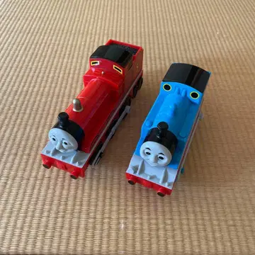 [ 레어 초기형 ] 프라레일 토마스와 친구들 빨간색 섀시