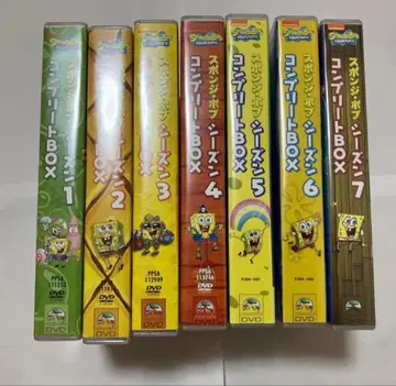 스펀지밥 시즌 1~7 컴플리트 BOX DVD 세트