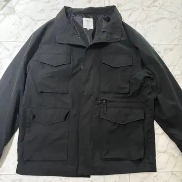[새상품급] B:MING by BEAMS 밀리터리 자켓 블랙 L