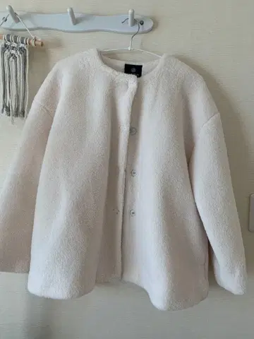 nano universe 화이트 자켓 블루종