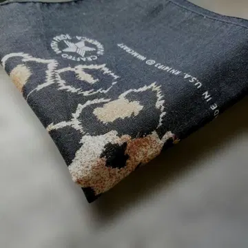 빈티지 레오파드 반다나 USA제