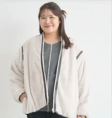 시마무라 komachi aimeeque 리버서블 블루종 3L