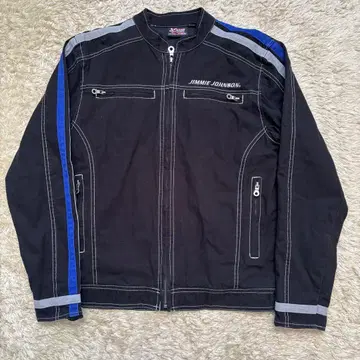 Nascar 제프 해밀턴 레이싱 자켓 블랙 자수 SM