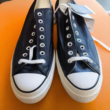 레어 CT70 LEATHER 가죽 블랙 컨버스 30cm