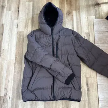 Abercrombie & Fitch 후드 부착 다운 자켓 L