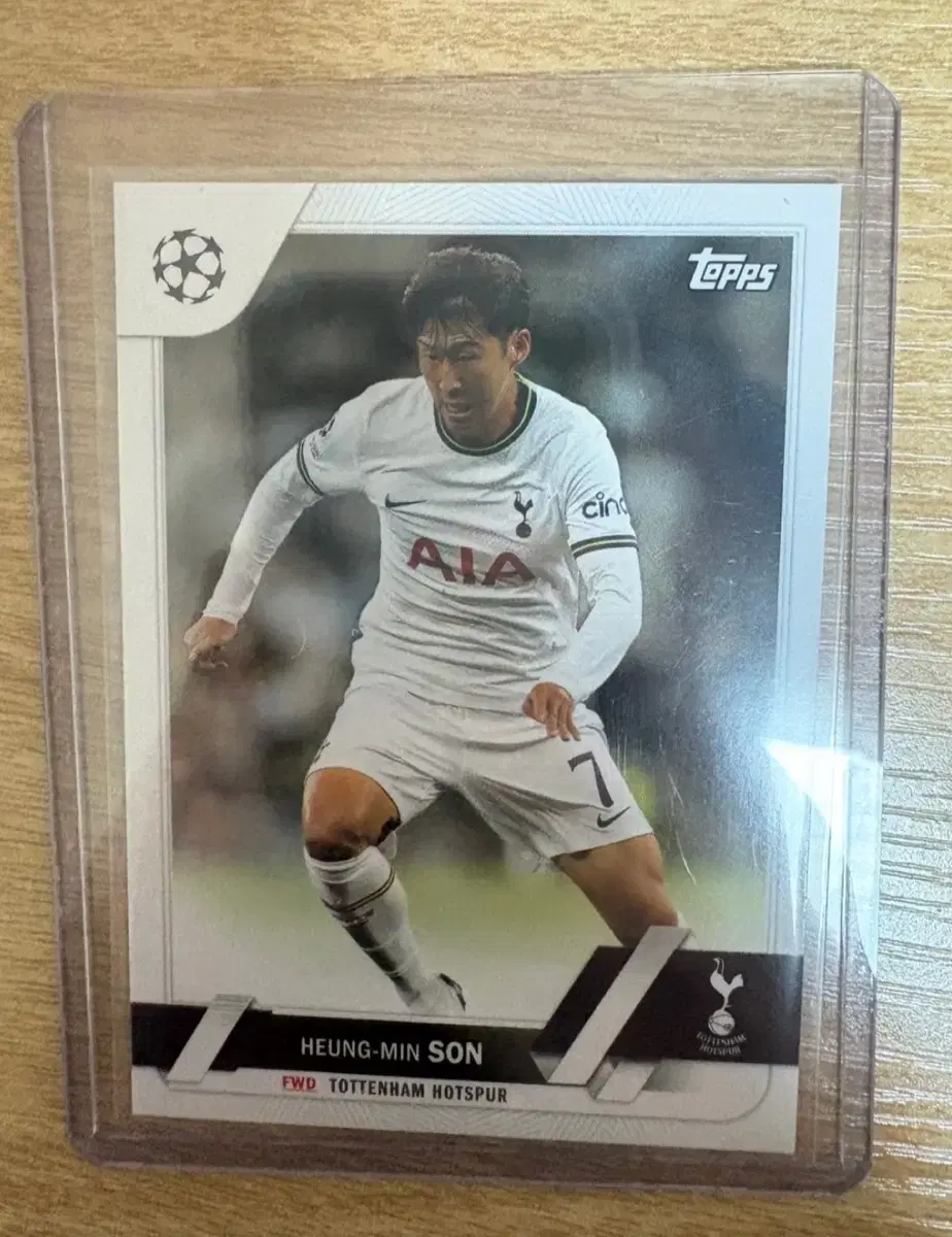 손흥민 Topps 카드