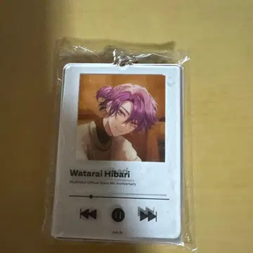 니지 스토어 5주년 메모리얼 굿즈 아크릴 키링 와타라이 히바리