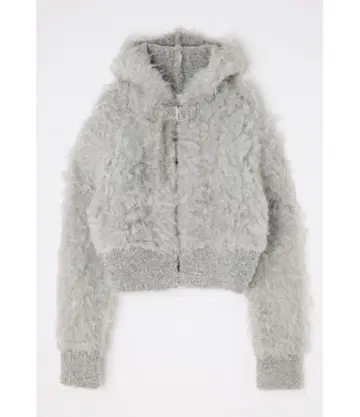 LAGUAGEM FLUFFY HOOD 니트