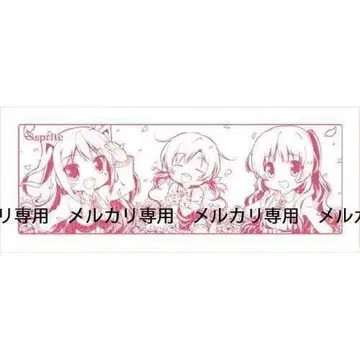 사랑과 선거와 초콜릿 코이초코 페이스 타월 A 센리 이사라 미유