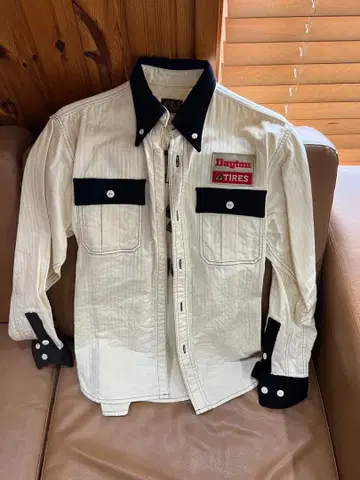 Sportwear by Crissman 긴팔 셔츠 아이보리/블랙