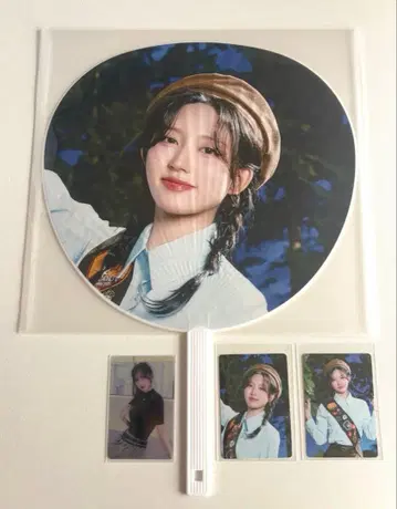 2025 IVE FAN CONCERT 부채 포토카드 IVE 스카웃 가을