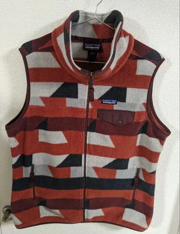 patagonia Synchilla 플리스 올 패턴 베스트 L 사이즈