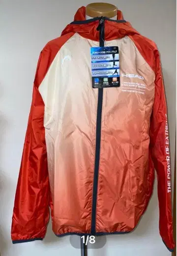 헤드 새상품 발수 항균 속기모 윈드브레이커 의류 M