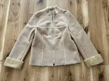 자유구 무스탕 자켓 38