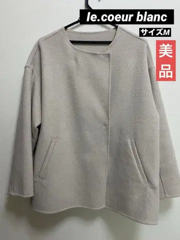 Ie.coeur blanc 여성용 숏코트 M 사이즈