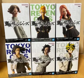 [ 가격 인하 ] 도쿄 리벤저스 피규어 6체 세트 묶음 판매