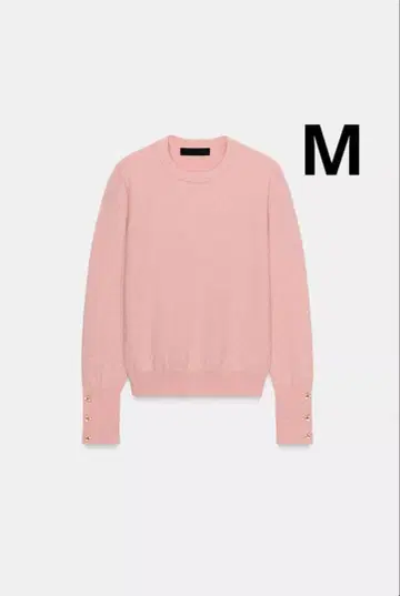 ZARA 자라 플라워 버튼 니트 스웨터 새상품, 미사용