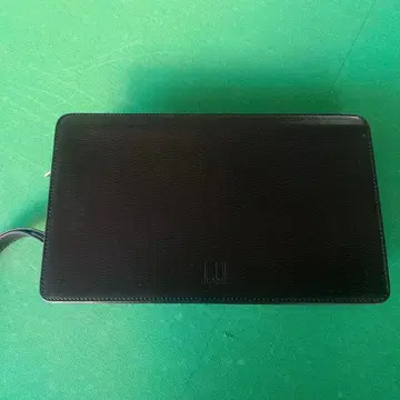 던힐 비즈니스 백 클러치 세컨드 남성용 다크 브라운 새상품급