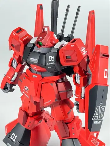 hguc 릭 디아스 전체 페인팅 완성품