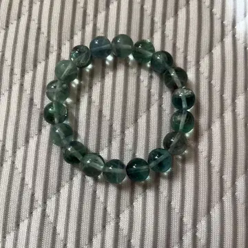 플로라이트 비즈 팔찌 그린 계열