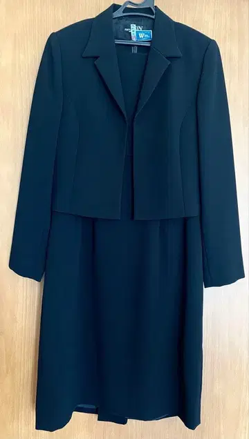 상복 블랙 원피스 수트 (자켓 포함)