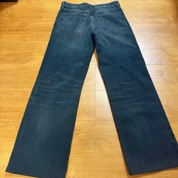 ZARA 자라 WIDE LEG 미드 라이즈 36 데님 청바지