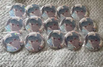 ChroNoiR Blue Memories 랜덤 오로라 캔뱃지 쿠즈하