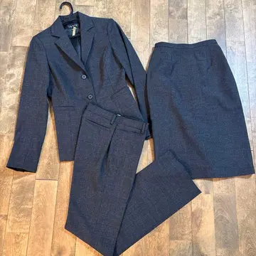 INDIV 다크 그레이 수트 셋업 36