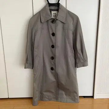 MICHEL KLEIN 그레이 트렌치코트