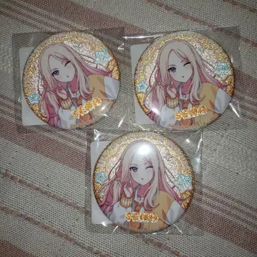 학원 아이돌 마스터 dmm 스크래치 글리터 캔뱃지 쥬오 호시나 3개