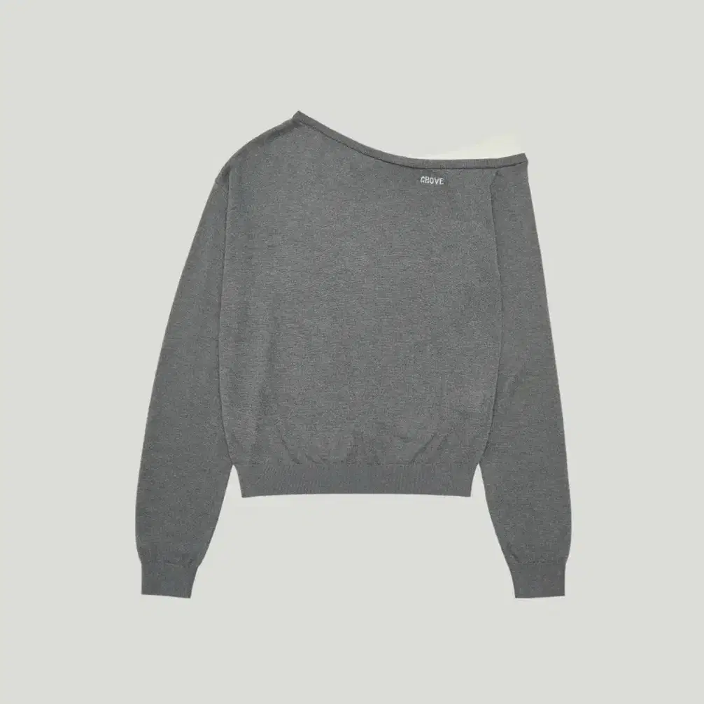 Grove EDEN COMBI KNIT (GREY) #그로브니트,#그로브,#grove,#그로브