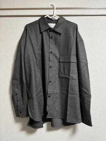 stein 체크 무늬 긴팔 셔츠 S