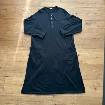 ORCIVAL 블랙 긴팔 티셔츠 원피스 사이즈 1