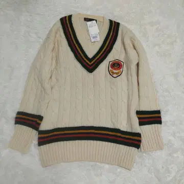 Beams mecha vintage 칠드런 니트 메차