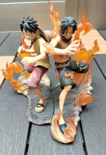 원피스 브라더후드 에이스 루피 피규어