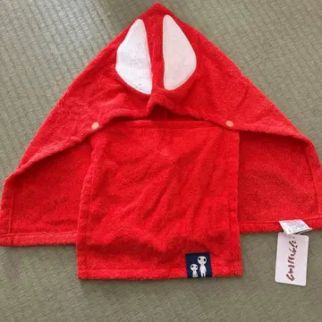 지브리 파크 모노노케 마을 한정품 후드 타월/아시타카