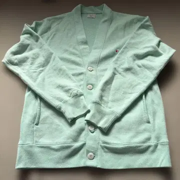 Champion Reverse Weave 가디건 S 민트 그린