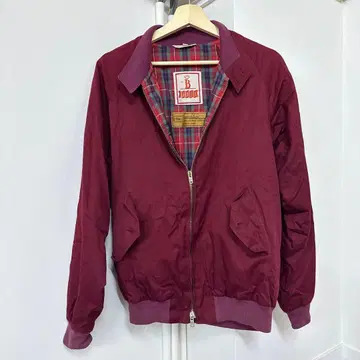 BARACUTA 버건디 자켓 한정판 38