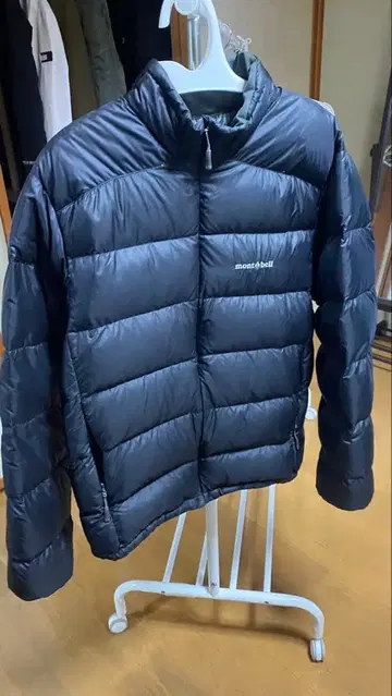 몽벨 다운 자켓 블랙
