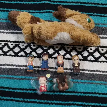 라퓨타 7세트 손가락 인형 봉제 인형 스튜디오 지브리 천공의 성 라퓨타