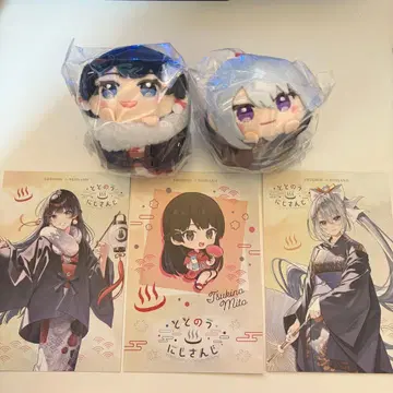 토토노우 니지산지 츠키노 미토 히구치 카에데 모치코로린 엽서