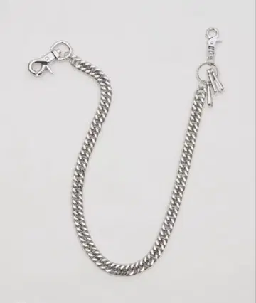 실버 로프 체인 월렛 체인