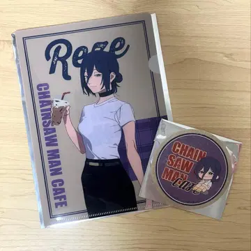 체인소 맨 카페 레제 클리어 파일 코스터