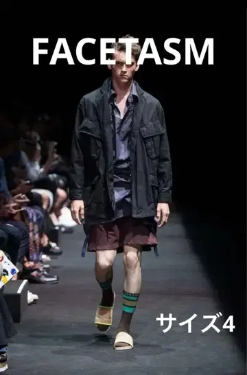 FACETASM 파세타즘 정글 퍼티그 타입 자켓 사이즈 4