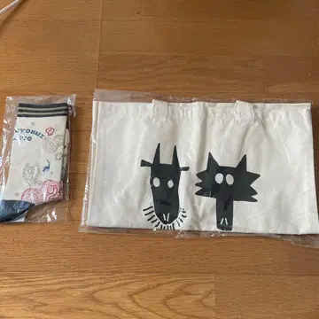 사이토 카즈요시 라이브 투어 굿즈 양말과 토트백