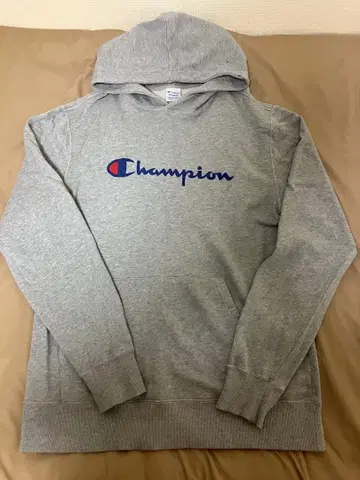 Champion 그레이 후드티