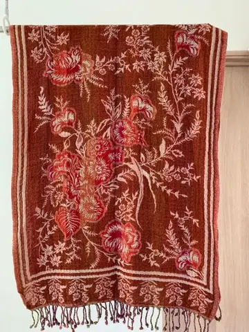 TARA BLANCA 스톨 브라운 계열 대형 가을/겨울