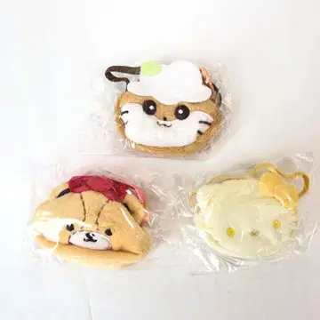 산리오 봉제 인형 미니백 3종