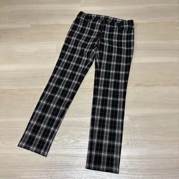 COMME CA 체크 무늬 팬츠 사이즈 7