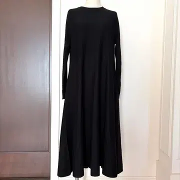 SLOBE IENA 워셔블 플레어 원피스 블랙 F 미사용